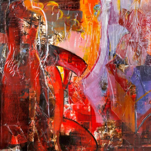 تابلو نقاشی ترنم از مجموعه‌ی مسخ